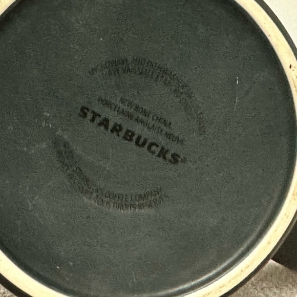 Starbucks French Roast Etched Design Collectible Coffee mug/cup - Picture 4 of 5